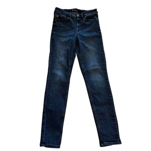 Gap‎ Denim High Rise Universal Legging Jeans Dark Wash Skinny 4/27R (A3)